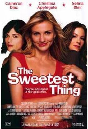 The Sweetest Thing 2002 Movie Poster 27x40 Used Cameron Diaz, Selma Blair, Christina Applegate
