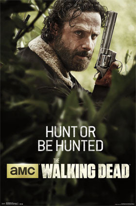 The Walking Dead - Hunt TV Show Poster 22x34 RP13852 UPC882663038527
