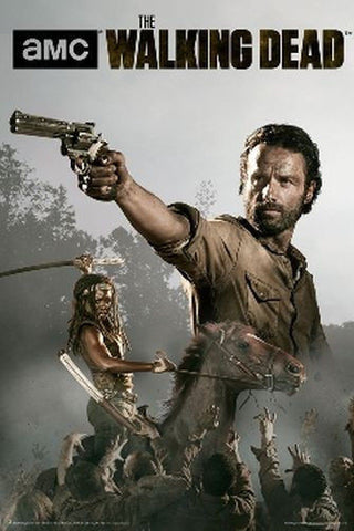 The Walking Dead – Rick and Michonne TV Show Poster 22x36 RP10019  UPC882663000197