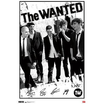 The Wanted Poster 22x34 RP4170  UPC017681041703 Music