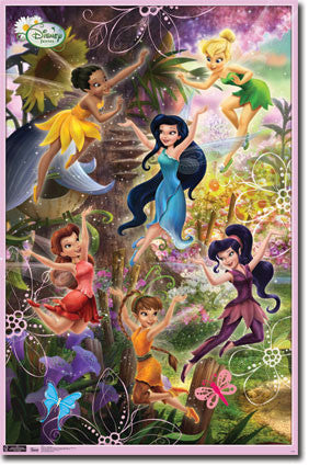 Tinker Bell – Pixie Game Poster 22x34 RP1346 Disney