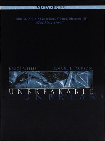 Unbreakable 2000 Movie DVD Vista Series 2 Disc Set Used Samuel L Jacks ...