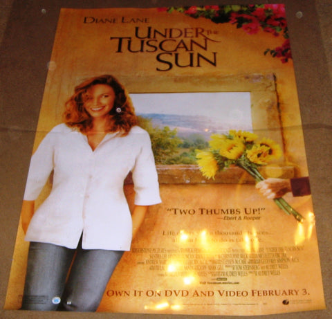 Under The Tuscan Sun 2003 Movie Poster 27x40 Used