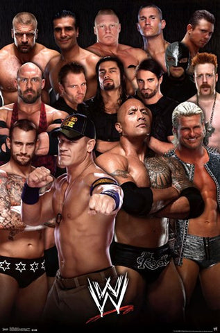 WWE - Group 13 Sports Poster 22x34 RP2251 UPC017681022511