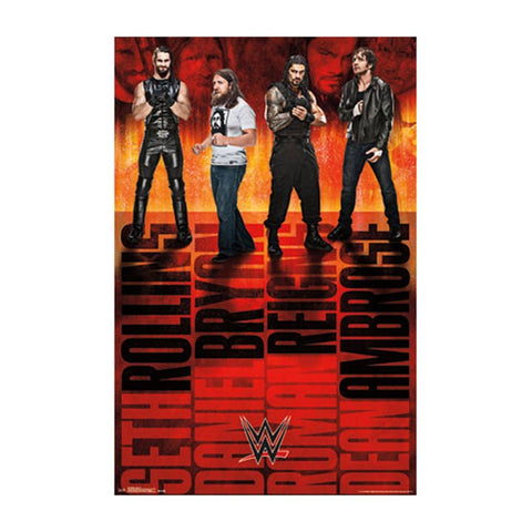 WWE - Group 15 Sports Poster RP13123 UPC88266303123 22x34