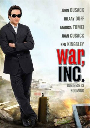 War Inc Movie Poster 11x17 Used Zahary Baharov, John