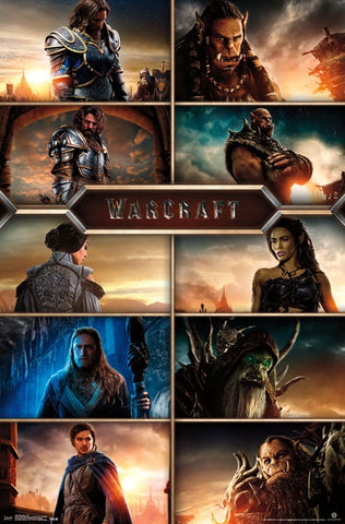 Warcraft - Grid Movie Poster 22x34 RP14027 UPC882663040278