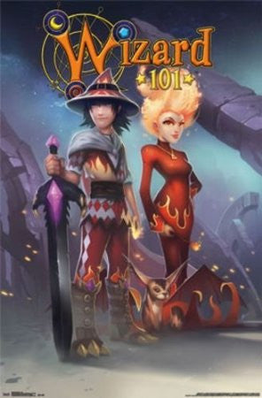 Wizard 101 – Group (Trio) Poster 22x34 RP13268 UPC882663303286 Video Game