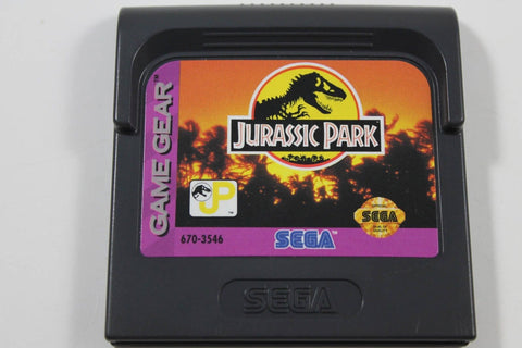 game gear cartridge Jurassic Park Sega Game Gear Cartridge (1993) Video Game – Mason City Poster Company